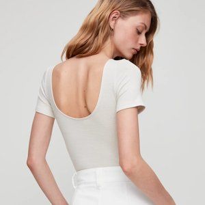 Aritizia Juliana Crop Top (Cream)